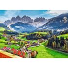 Trefl, St. Magdalena, Dolomity, Włochy, puzzle, 1000 elementów