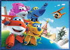 Trefl, Super Wings, Odlotowa paczka, 4w1, puzzle, 12, 15, 20, 24 elementy