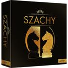 Trefl, szachy drewniane, gra logiczna