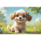 Trefl, Szczeniaczkiem być! puzzle, 60 elementów