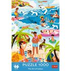 Trefl, The Art of Colour, W Wakacyjnym Ferworze, puzzle, 1000 elementów