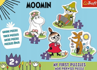 Trefl, Wesołe Muminki, Moje pierwsze puzzle, 4 układanki