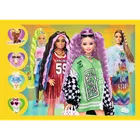 Trefl, Wesoły świat Barbie, puzzle 4w1