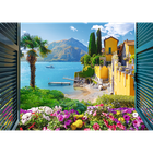 Trefl, Widok na jezioro Como, puzzle, 1000 elementów