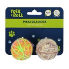 Trik&Roll, piłka dla kota, 4 cm, 2 szt.