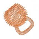 Trik&Roll, zabawka dla psa, piłka z uchwytem, pomarańczowy, 9,5 cm