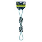 Trik&Roll, zabawka dla psa, szarpak, gumowy, niebieski, 34 cm