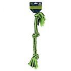 Trik&Roll, zabawka dla psa, szarpak supeł, zielony, 50 cm