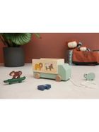 Trixie Baby, drewniana ciężarówka ze zwierzętami