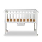 Troll Nursery, Bedside Crib, łóżeczko dostawne, białe