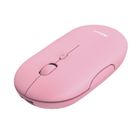 Trust, mysz, Puck Wireless Rechargeable, Pnk