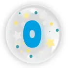 Tuban, balon, cyfra 0, 45 cm