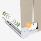 Tulano, Cover 40, barierka ochronna do łóżka, beige, 200 cm