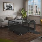 Tulano, Cozy 20, kojec dla dzieci, graphite, 130 cm