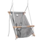 Tulano, Hop 40, huśtawka leżaczek, grey-white