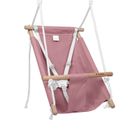 Tulano, Hop 40, huśtawka leżaczek, pink-grey