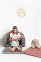 tupti.lights, lampka nocna dla dzieci, drewniana, stokrotka