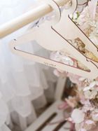 tupti.wood, drewniany wieszak dziecięcy na ubrania