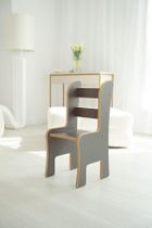 tupti.wood, krzesełko dla dziecka, szare