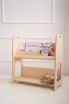 tupti.wood, L, biblioteczka, regał montessori