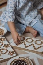 tupti.wood, tabliczka grafomotoryczna, peak