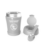 Twistshake, pojemnik termiczny na jedzenie, szary, 350 ml