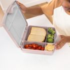 Ubbi, Bento, lunchbox, blush pink