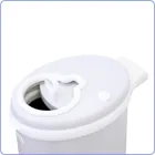 Ubbi, stalowy kosz na pieluchy, White