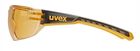 Uvex, Equate, okulary rowerowe, smoke-orange