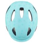 Uvex, Oyo Style, kask rowerowy dziecięcy, flowers cyan matt, 50-54 cm
