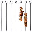 Vaggan, szpikulce do szaszłyków, stalowe, czarne, 31.5 cm, 8 szt.