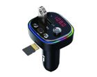 Vakoss, transmiter samochodowy, RGB/ FM/ BLUETOOTH/USB, 3.1A