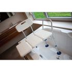 Vermeiren, Kate, ławka inwalidzka do łazienki z oparciem