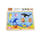 Viga, Ocean, puzzle na podkładce, 16 elementów