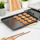 Vilde, blacha do pieczenia, granitowa, 46,5-32,5-2,5 cm