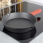 Vilde, Cast Line, patelnia z silikonową nakładką, żeliwna, 25 cm