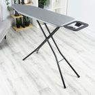 Vilde, deska do prasowania, szara, 130-34-87,5 cm