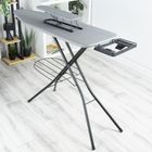 Vilde, deska do prasowania z rękawnikiem, szara, 140-39-92 cm