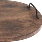 Vilde, deska kuchenna drewniana, mango, okrągła, 40 cm