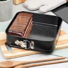 Vilde, forma do pieczenia, rozpinana, granitowa, 24-24-6,8 cm