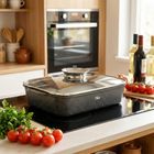 Vilde, Granitica, brytfanna granitowa z pokrywką, 3,5l, 35-23-12 cm