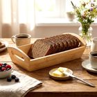 Vilde, koszyk na pieczywo, bambusowy, 29-14-7,5 cm