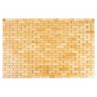 Vilde, mata antypoślizgowa łazienkowa, bambusowa, 80-50 cm