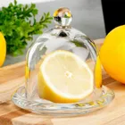 Vilde, pojemnik na cytrynę, szklany, 9,5-9,5 cm