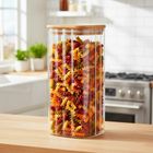 Vilde, pojemnik na produkty sypkie, szklany z pokrywką i uszczelką, 1,6l