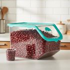 Vilde, pojemnik na warzywa i owoce, z pokrywką, przezroczysty, 12 l