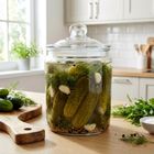 Vilde, pojemnik z pokrywką i uszczelką, szklany, 6l