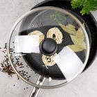 Vilde, pokrywka szklana, 28 cm