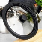 Vilde, pokrywka szklana silikonowa, uniwersalna, 24/26/28 cm