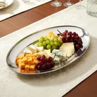 Vilde, półmisek stalowy, owalny, 32-20 cm